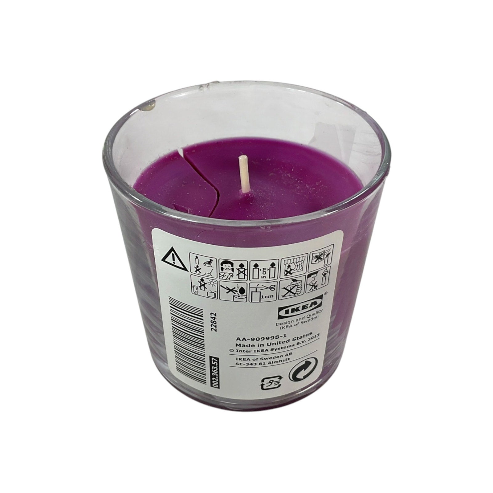 Vela aromática (IKEA)