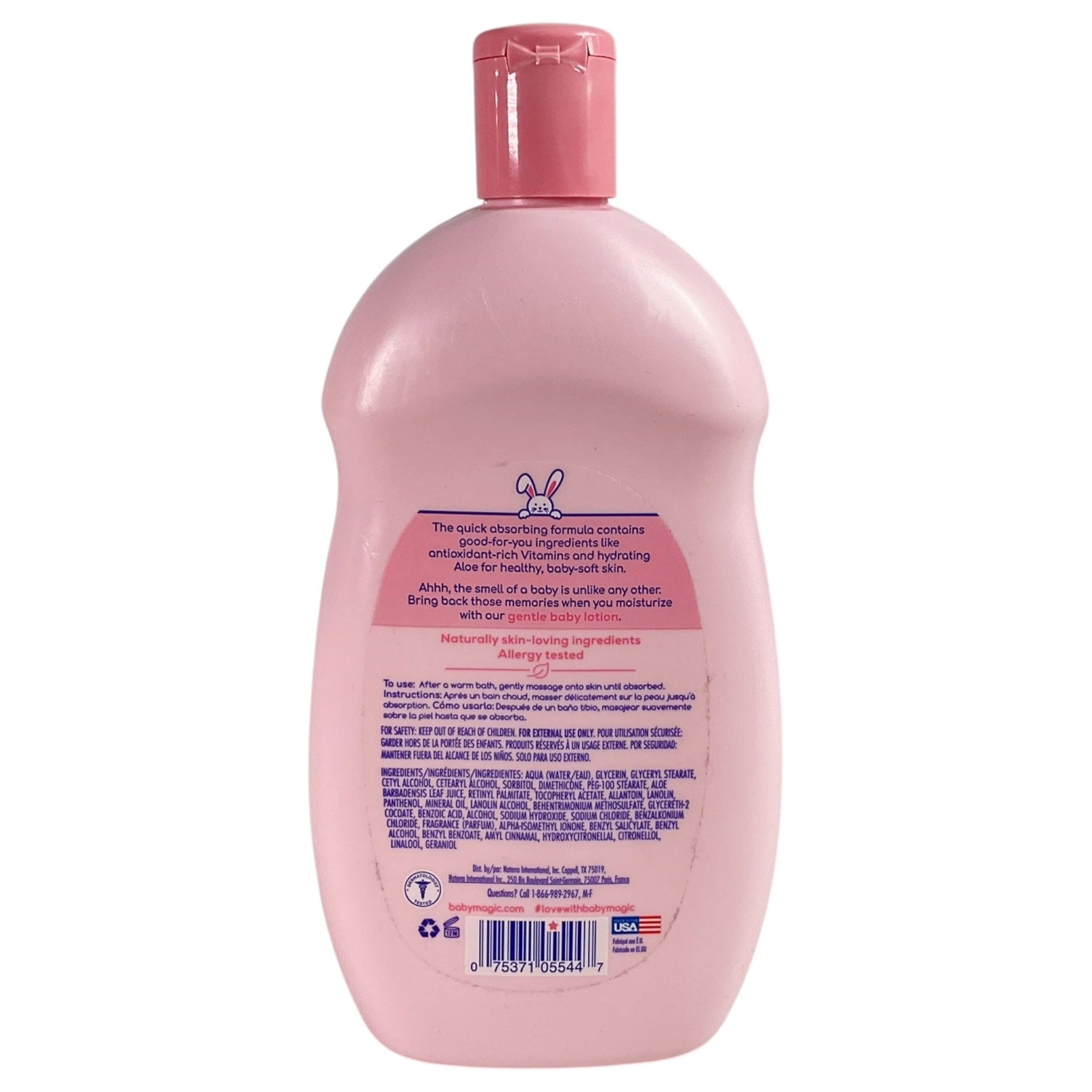 Crema corporal (Baby Magic)