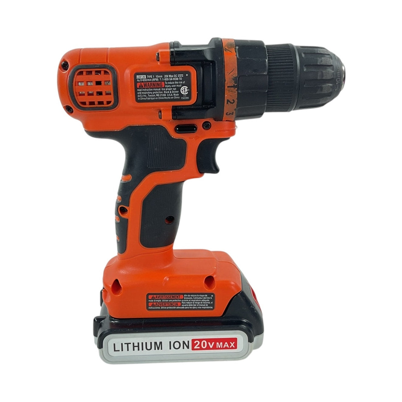 Taladro atornillador inalámbrico (BLACK+DECKER)