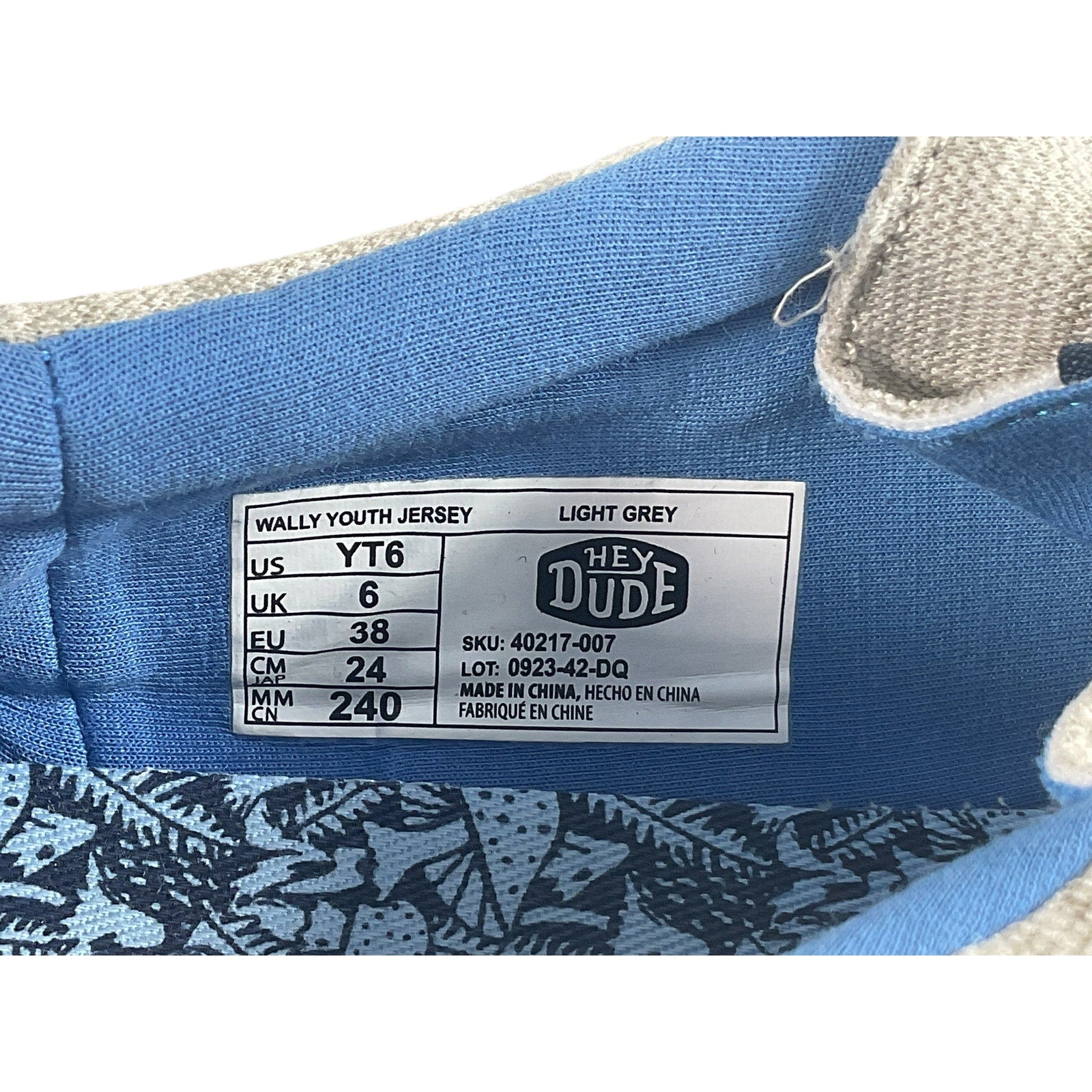Zapato 6 (Hey Dude)