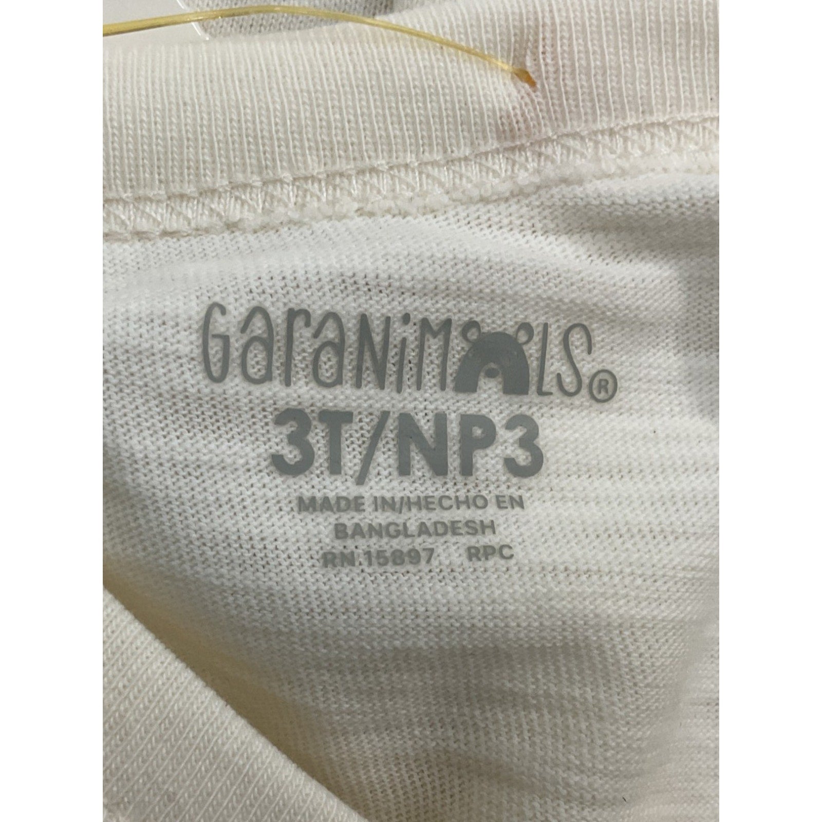 Camisa niño 3T (GARANIMALS)