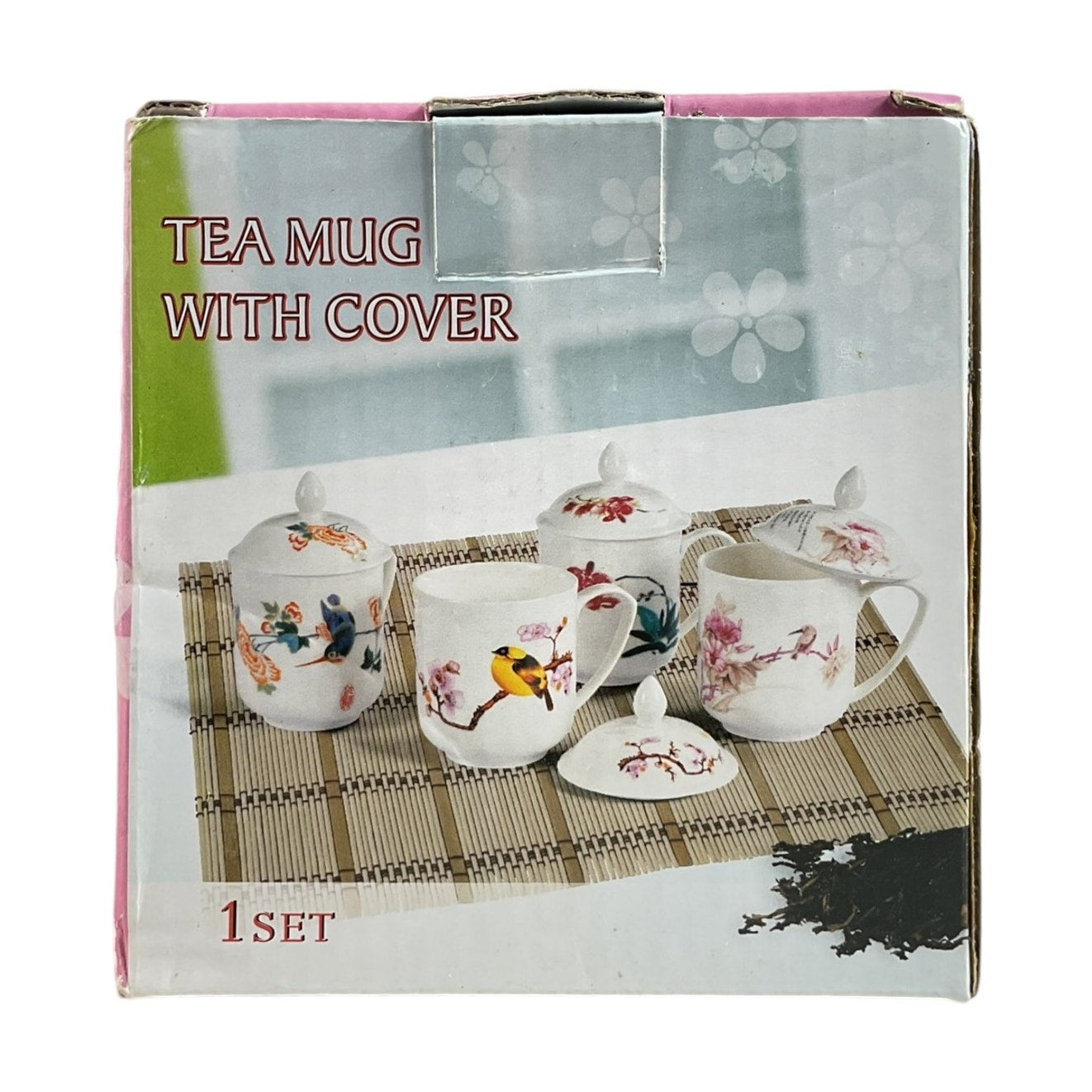 Taza con tapa