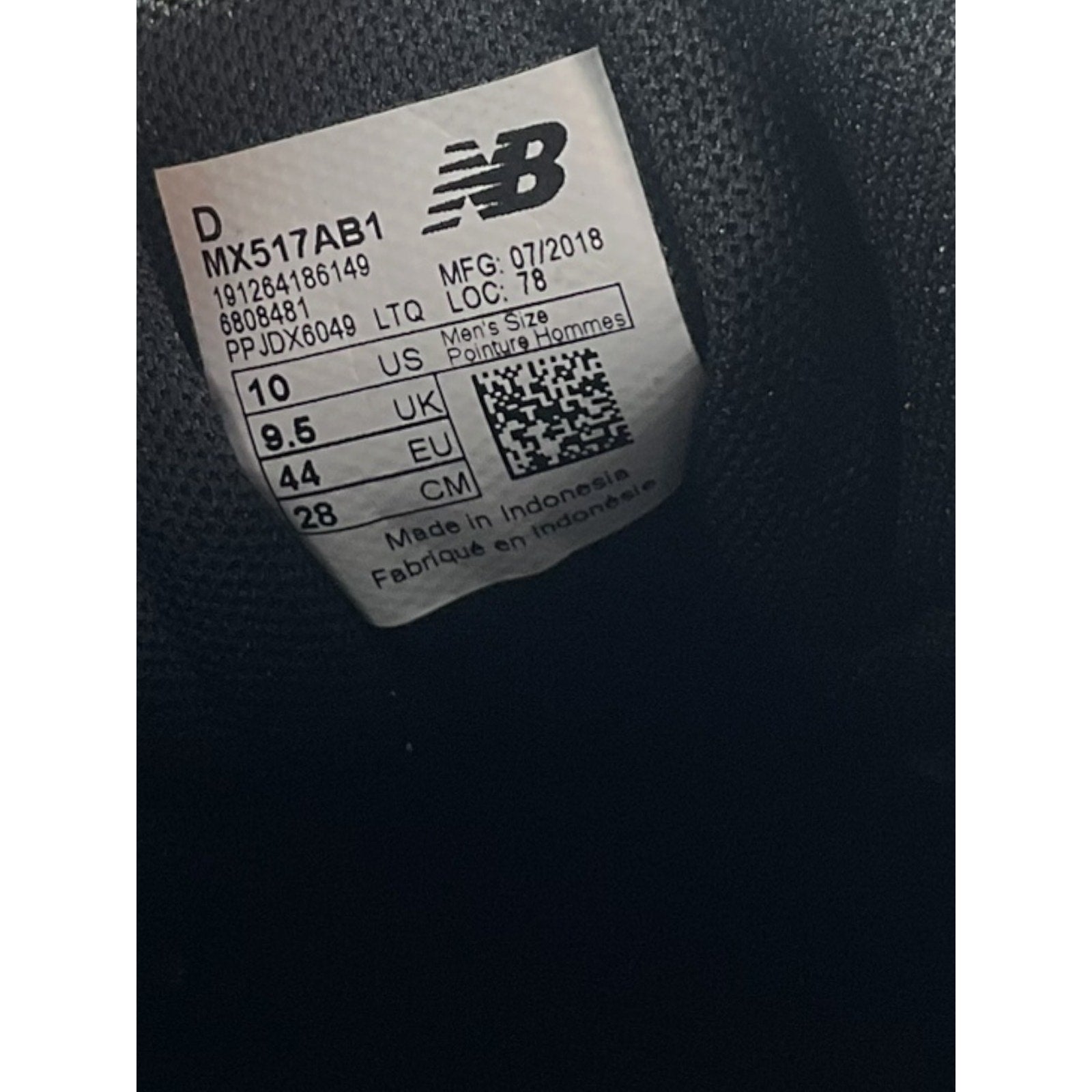 Tenis 10 (New Balance)