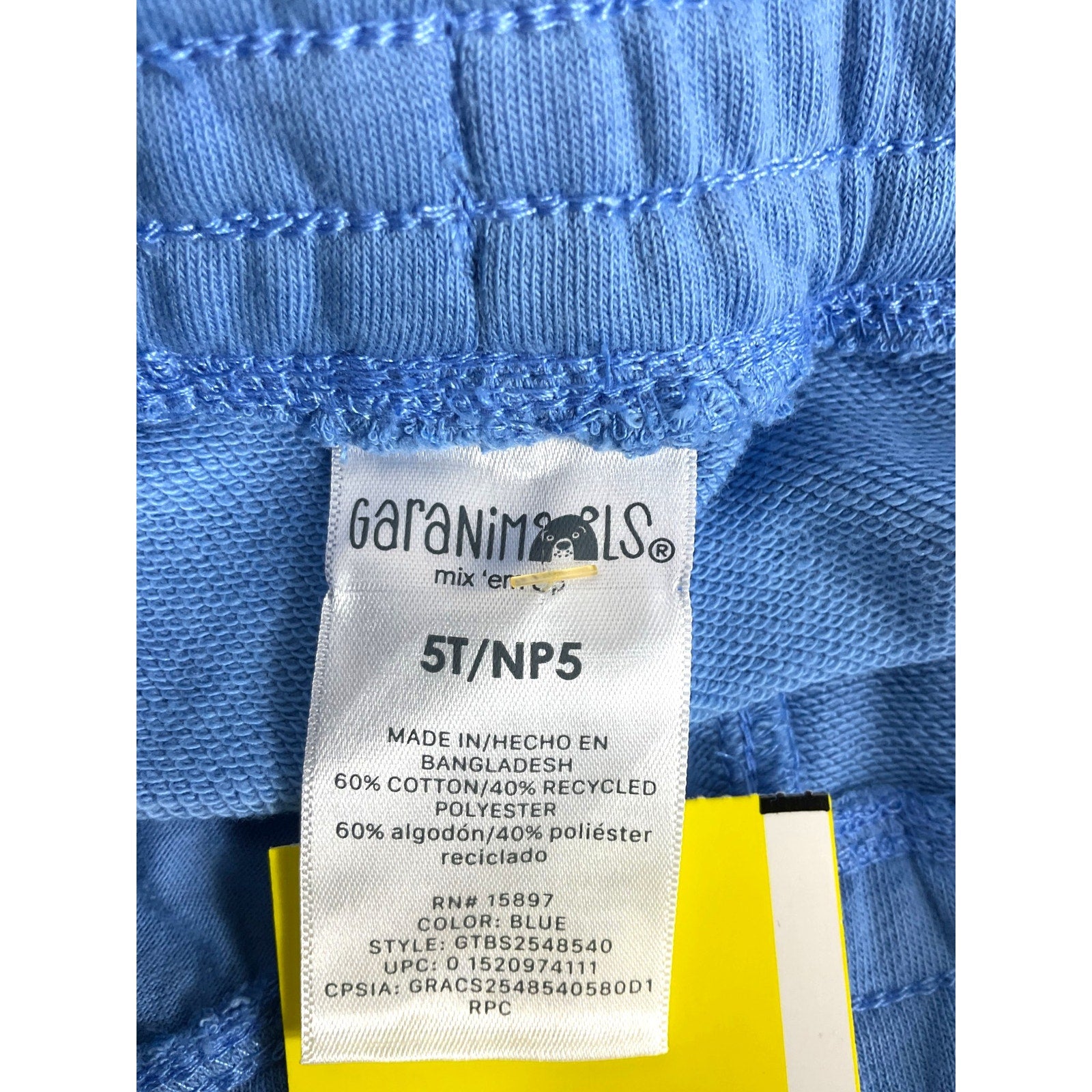 Short Niño 5T (Garanimals)