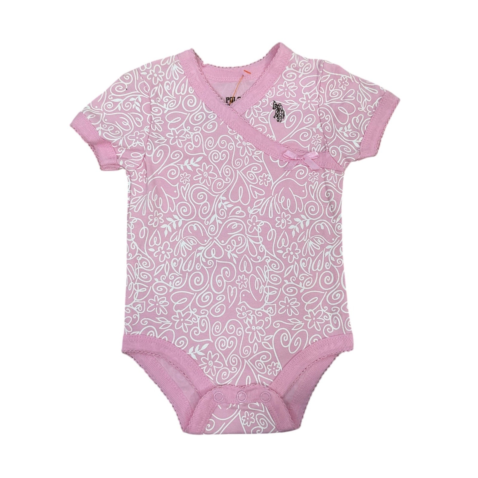 Traje de Bebe Niña 3-6 (U.S Polo Assn.)