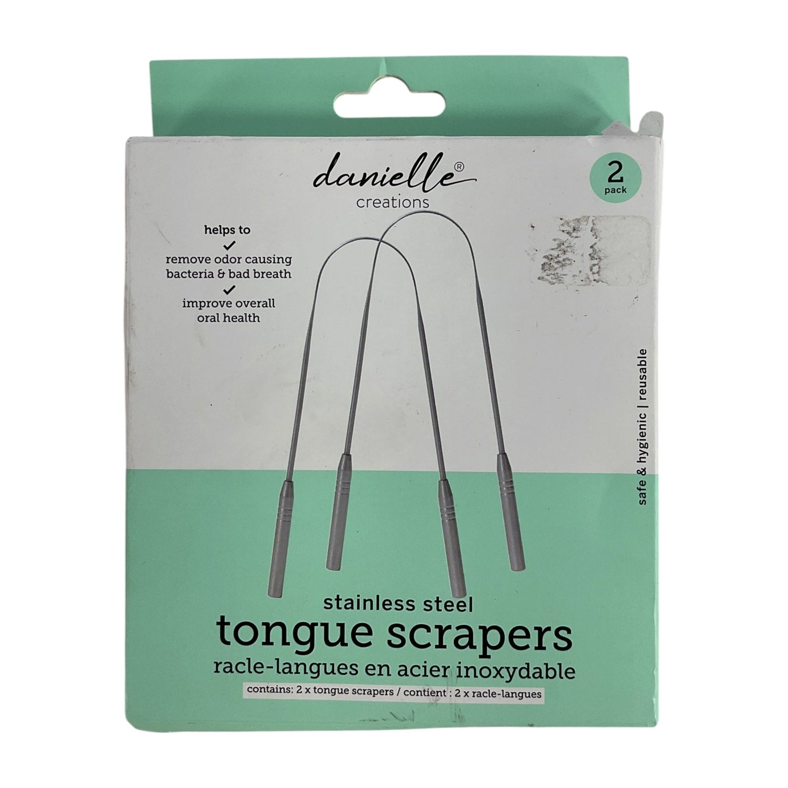 Set limpiadores o raspadores de lengua (Danielle)