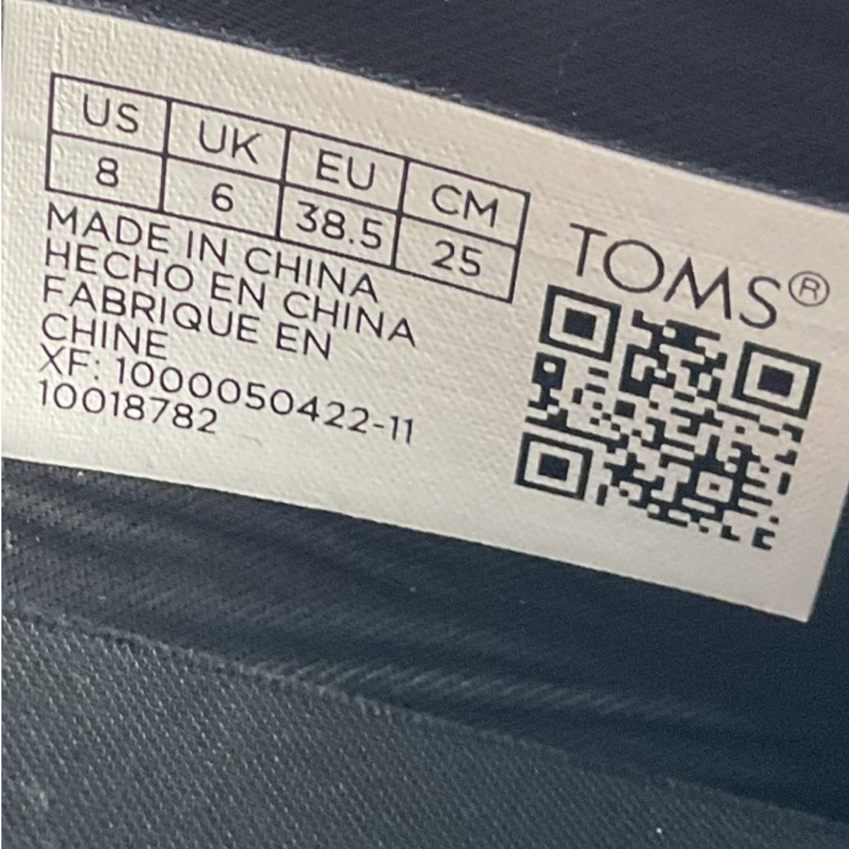 Zapato 8 (Toms)