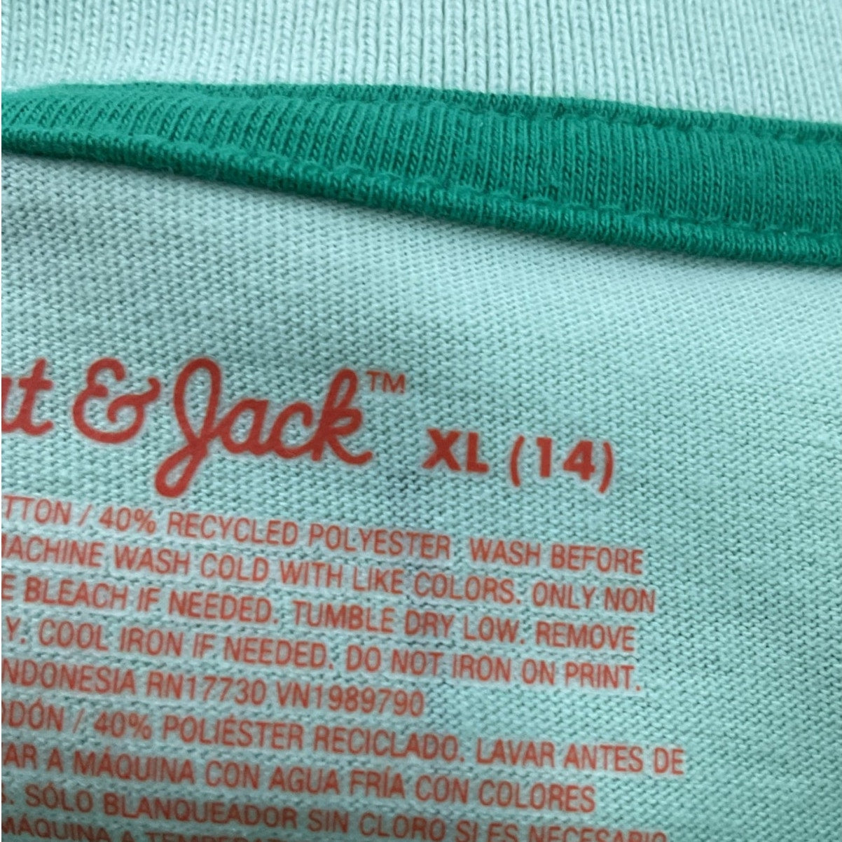 Camisa Tipo Polo Niño XL (Cat & Jack)