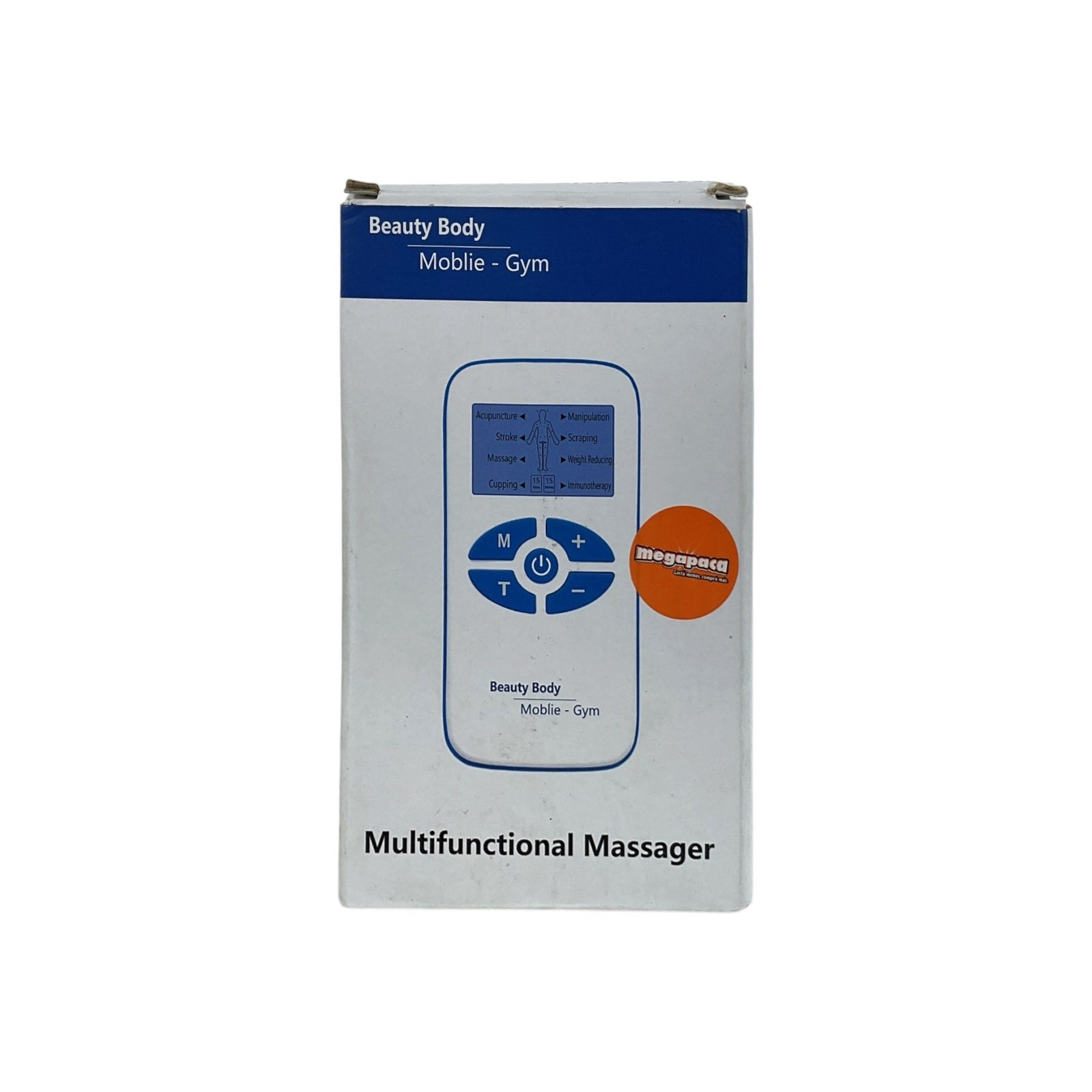 Electroestimulador muscular y masajizador multifuncional