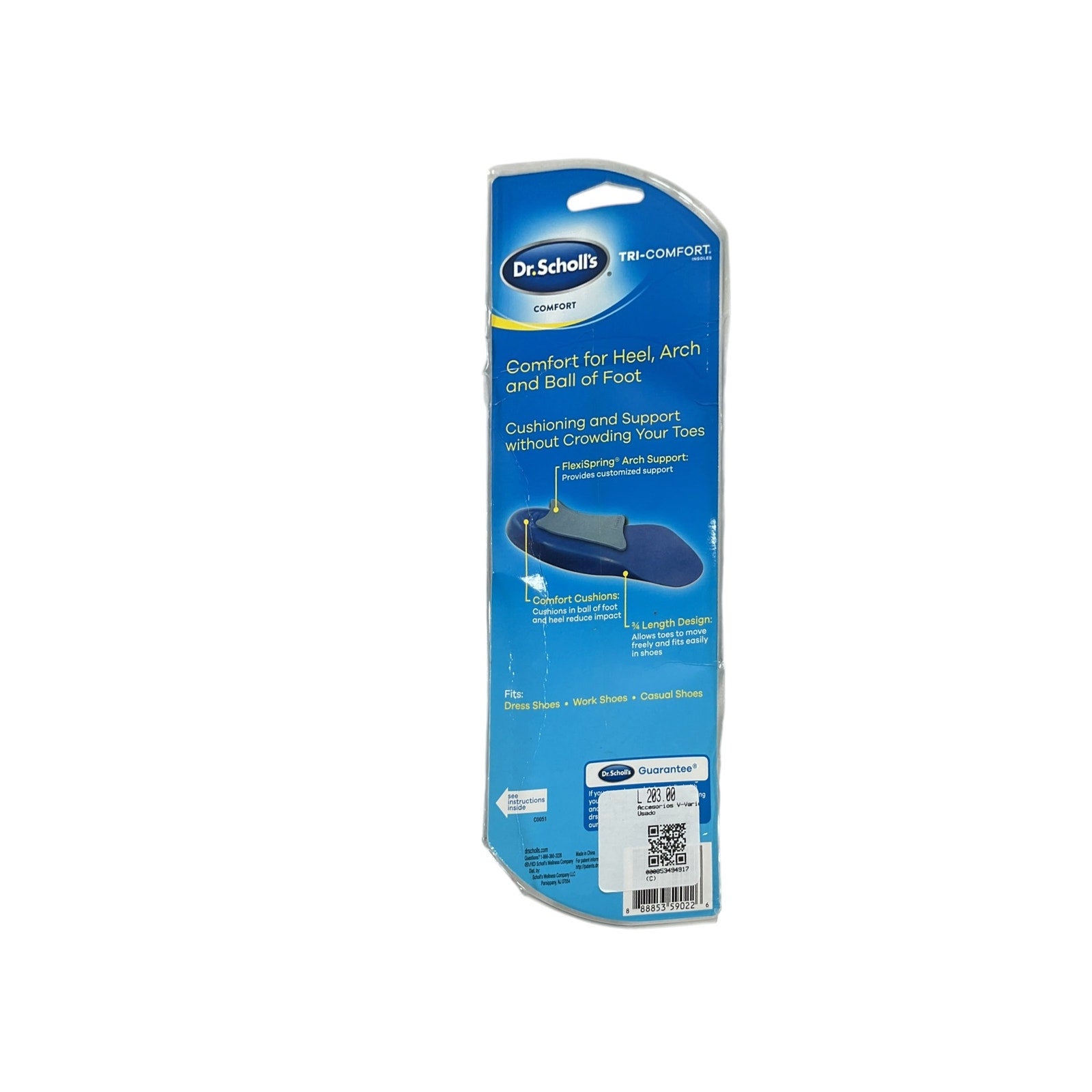 Plantillas para Dama 6-10 (Dr.Scholls)