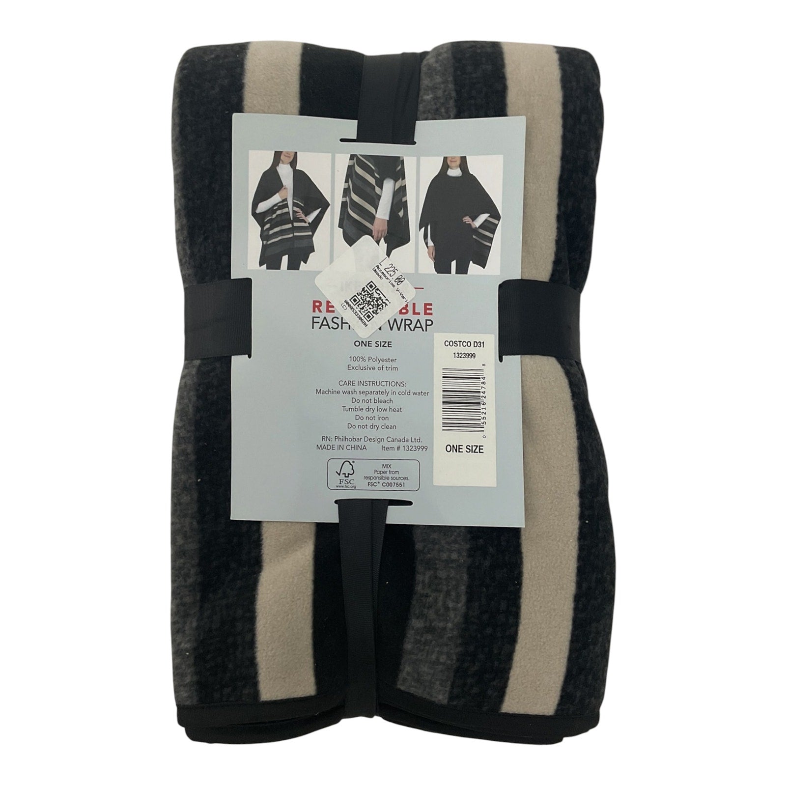 Poncho reversible (IKE BEHAR)