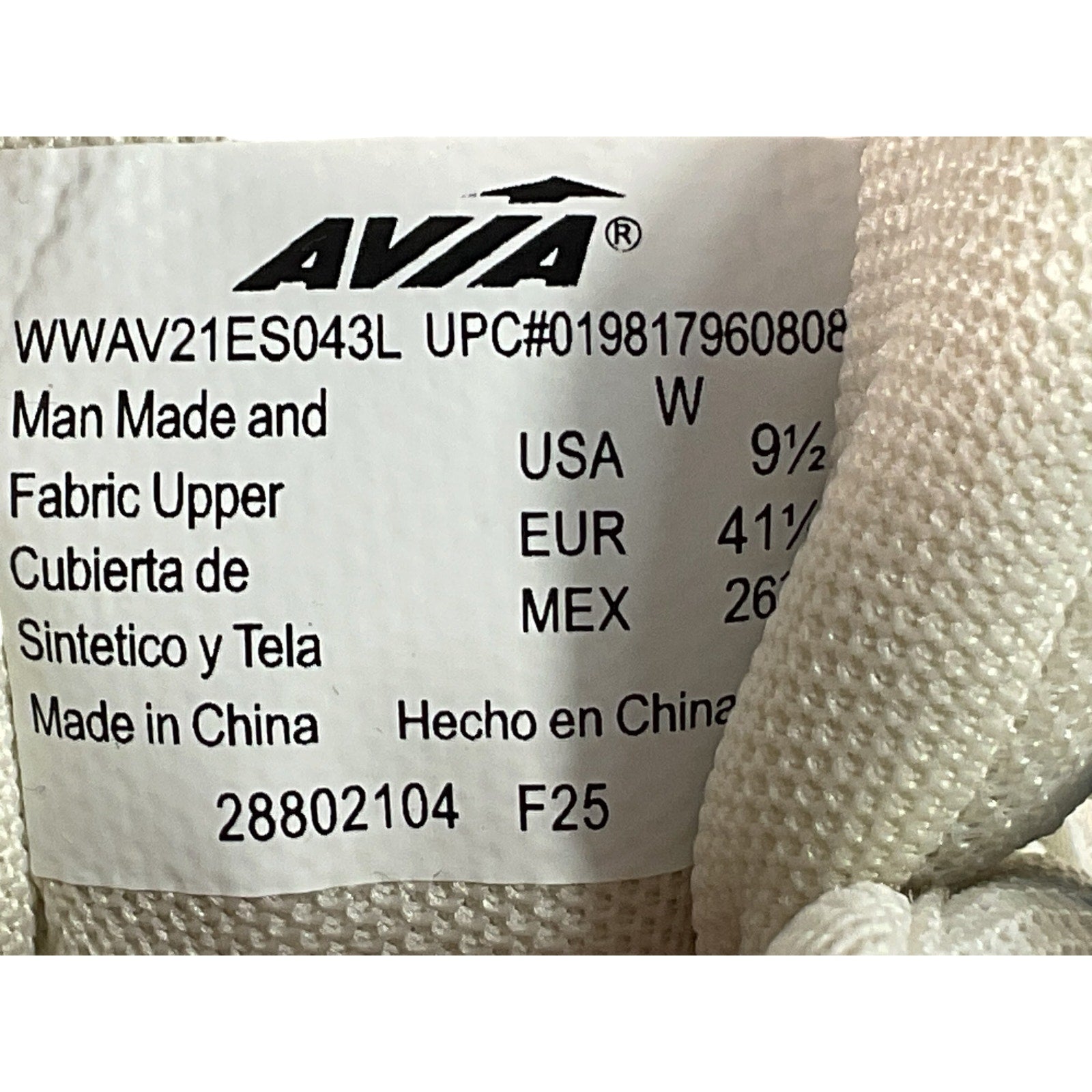 Tenis 9.5 (AVIA)