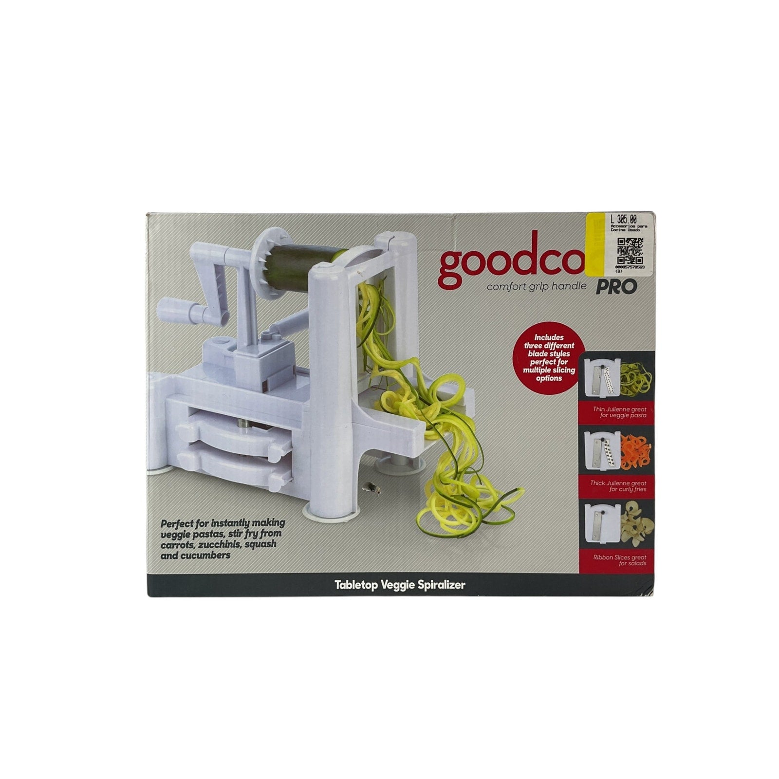 Cortador de verduras en espiral (Good Cook Pro)