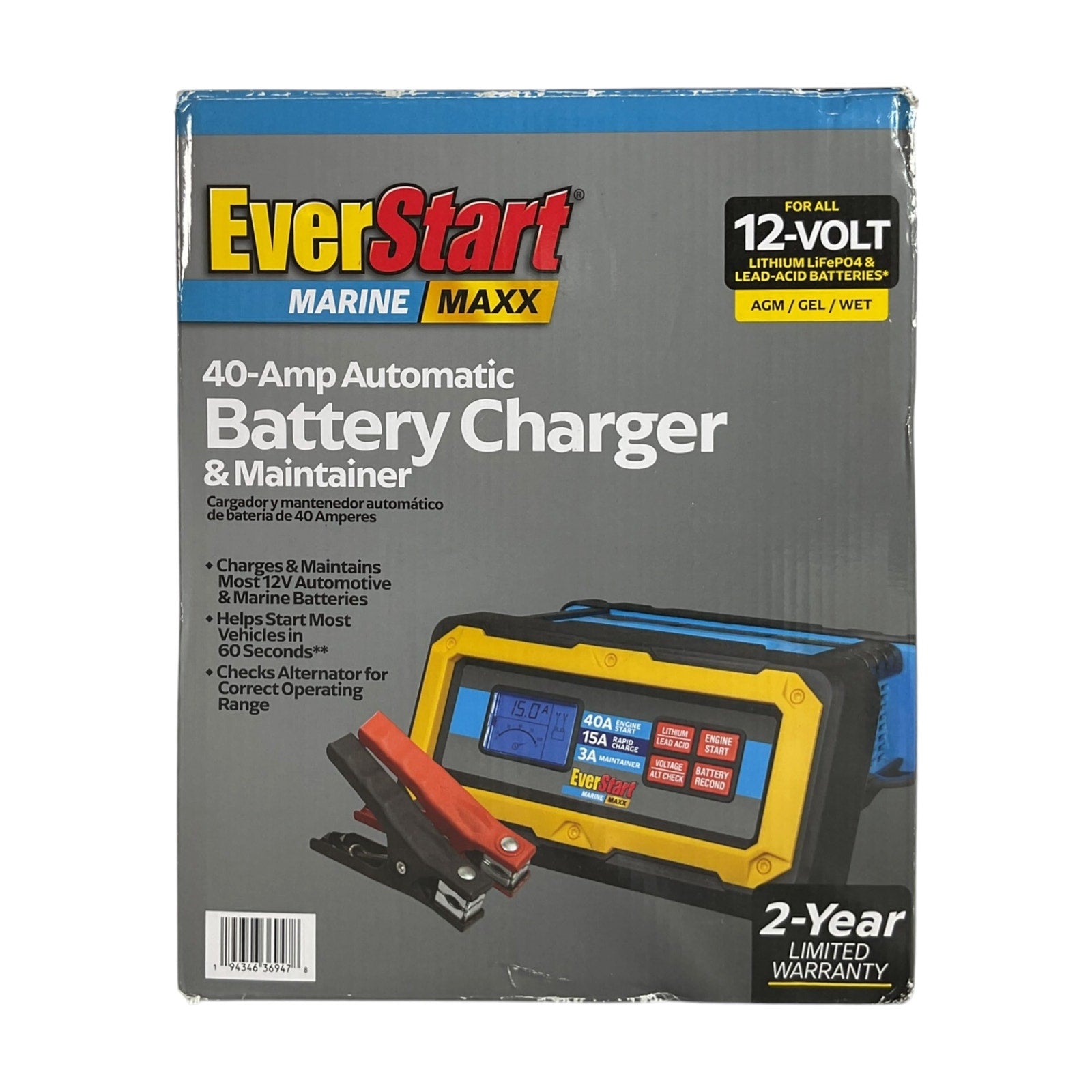 Cargador de baterías (EverStart)