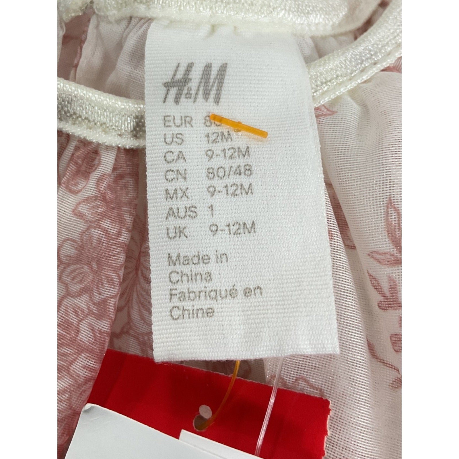 Vestido Niña 12M (H&M)