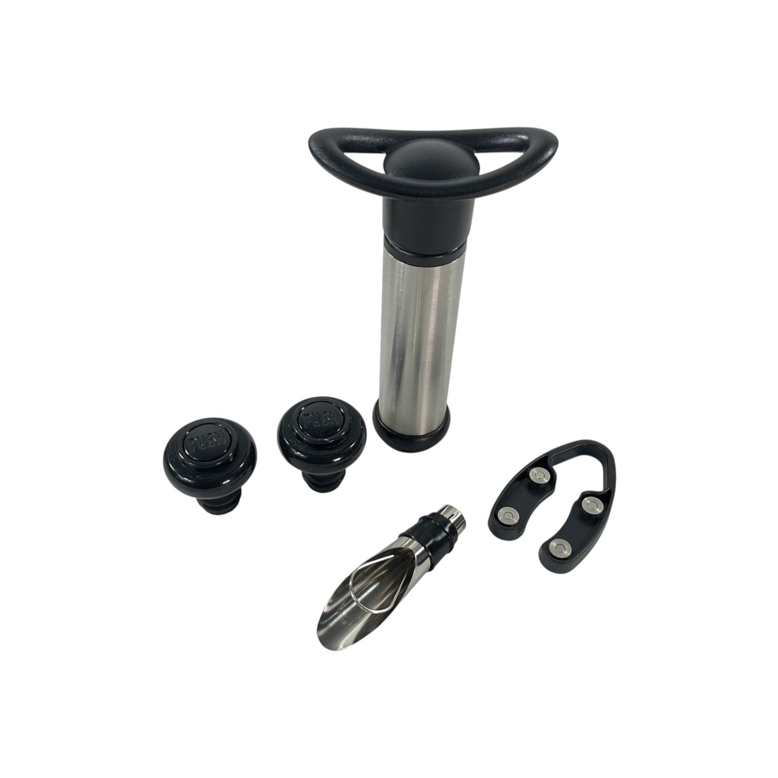 Kit de accesorios para vino (Brookstone)