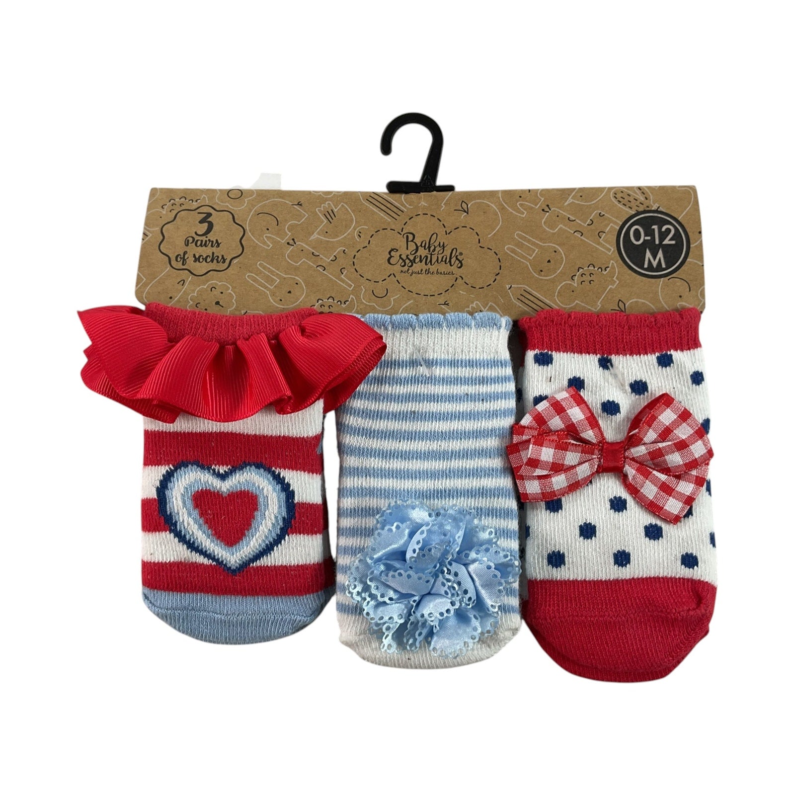 Set de Calcetines 0 -12M (Baby Essentials)