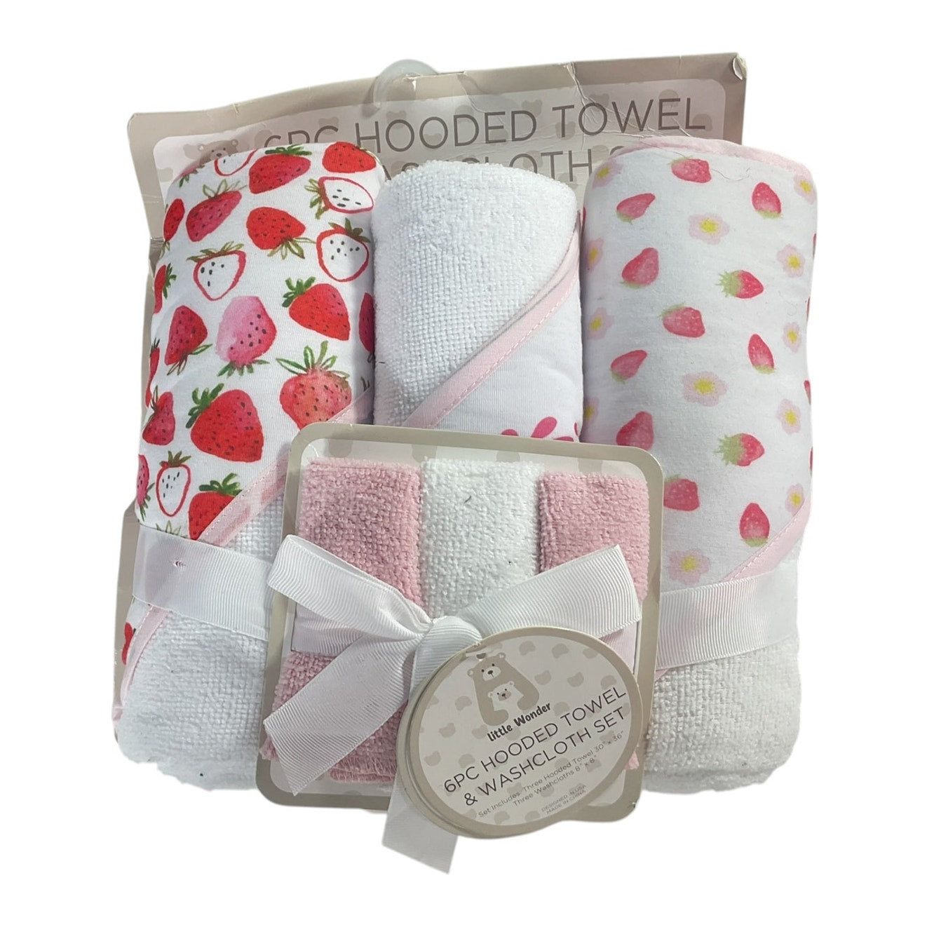 Set de salida de baño para bebe