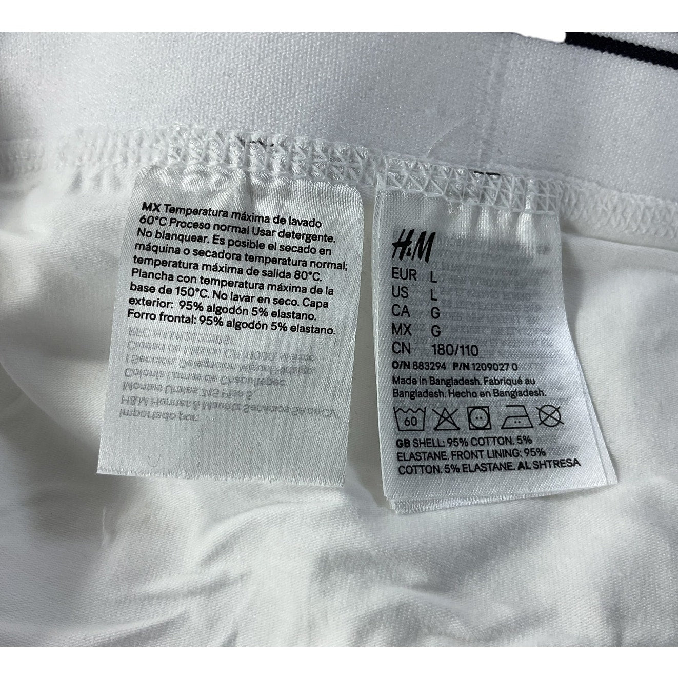 Ropa interior Caballero L (H&M)