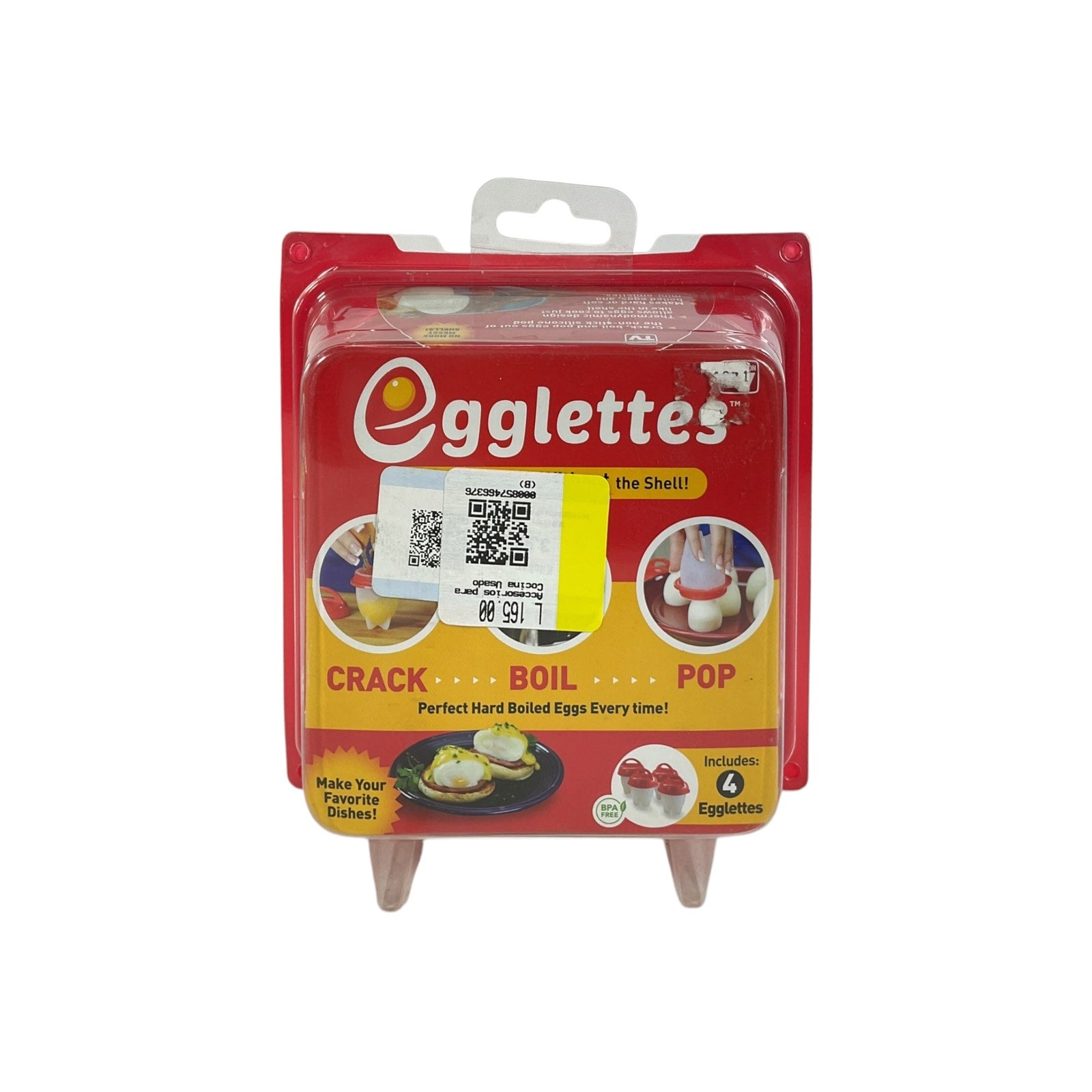 Molde para hervir huevos sin cascaras (Egglettes)