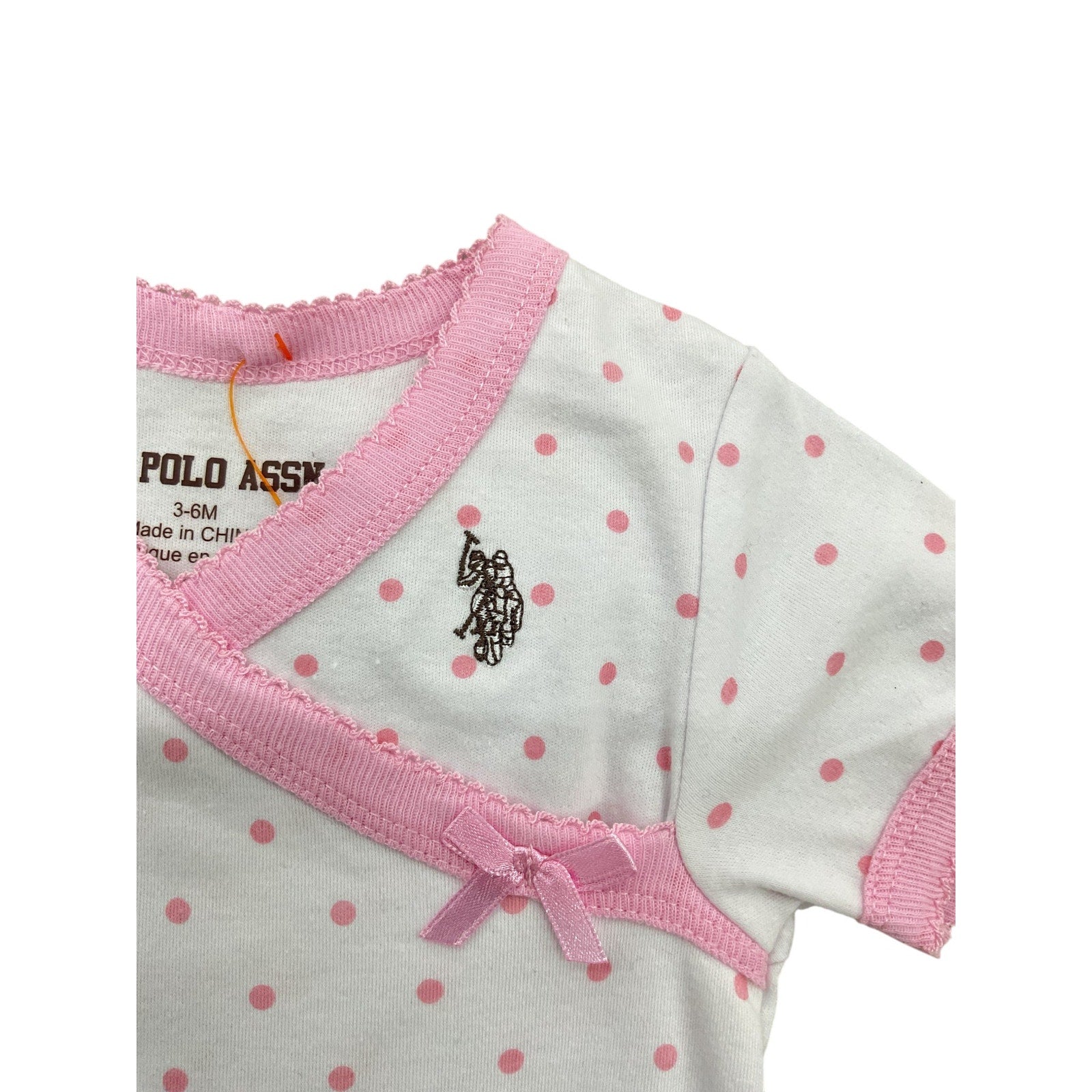 Traje de Bebe Niña 3-6M (U.S. Polo Assn.)