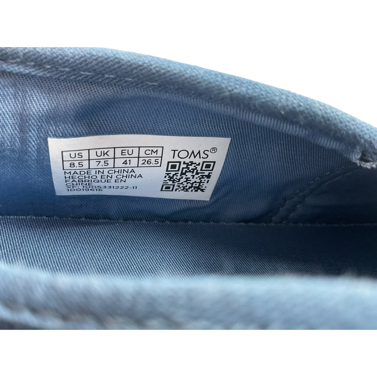 Zapato 8.5 (TOMS)