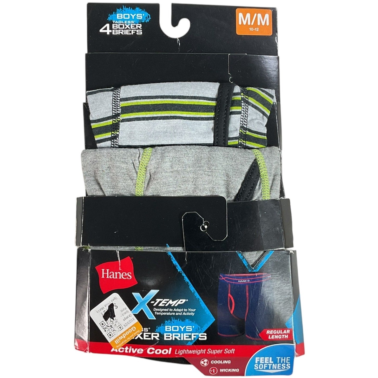 Ropa interior niño M (Hanes)