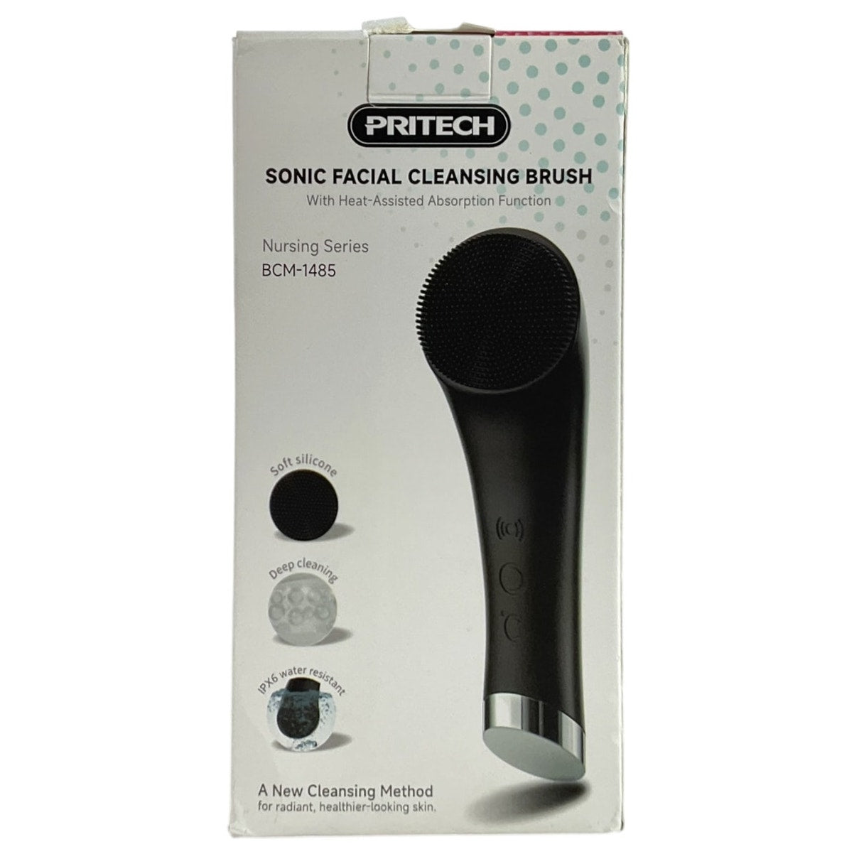 Cepillo sónico de limpieza facial (PRITECH)