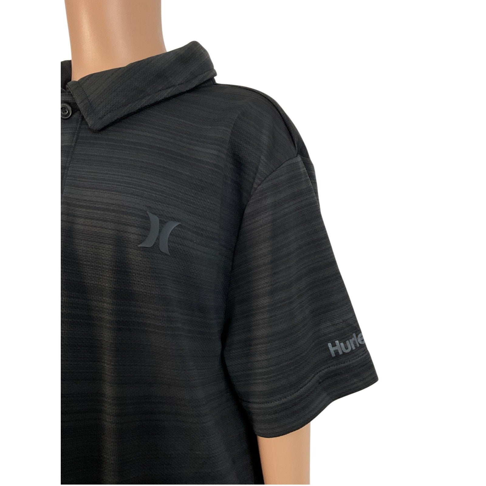 Camisa Tipo Polo Niño L (Hurley)