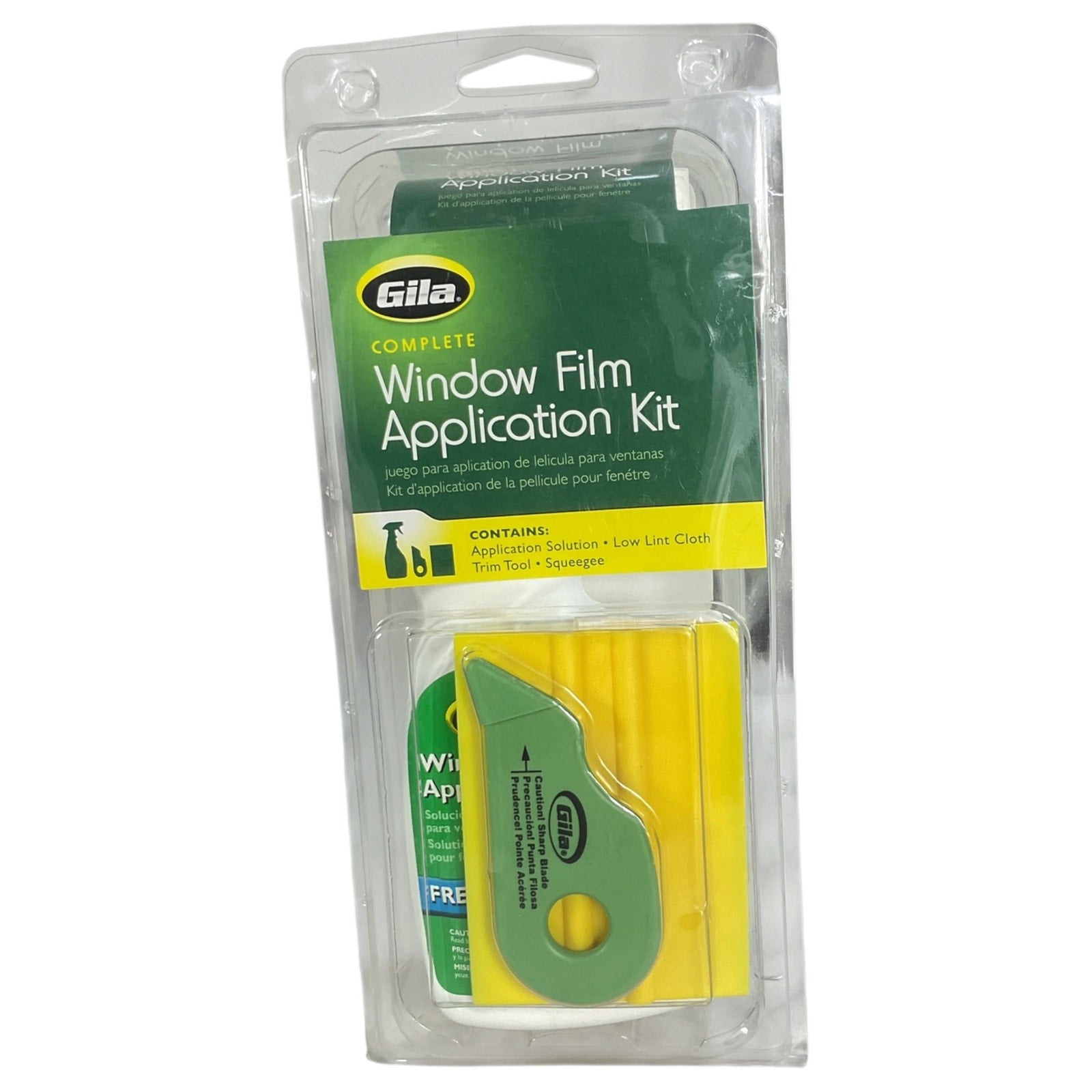 Kit de herramientas de aplicación de película para ventanas